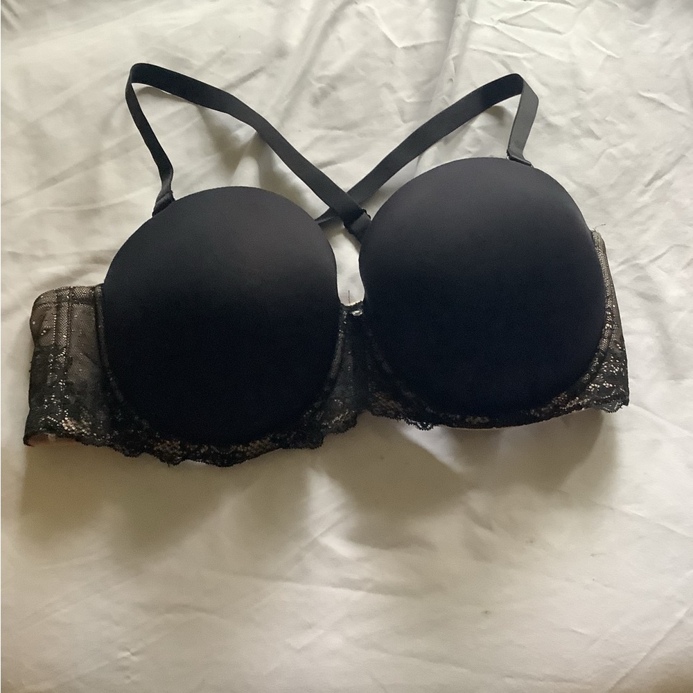 Black Lace Bra